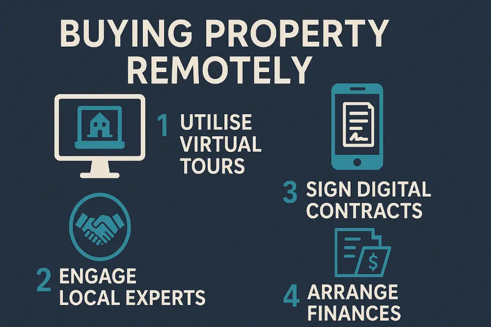 How to Buy Property Remotely Using Virtual Tours and Digital Contracts